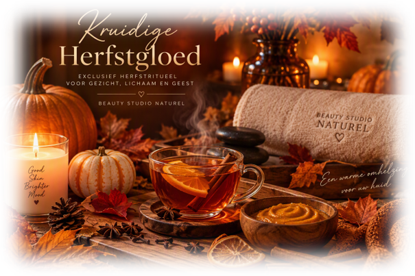 Kruidige Herfst gezichtsbehandelinh